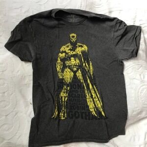 Batman T-Shirt Charcoal Grey